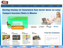 Tablet Screenshot of discountinsurance.net